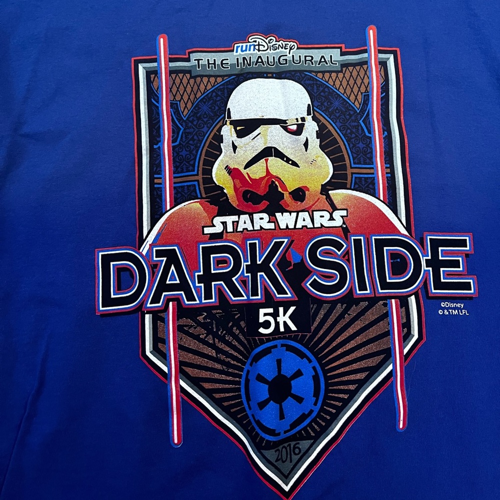 Inaugural Star Wars Dark Side 5K Shirt